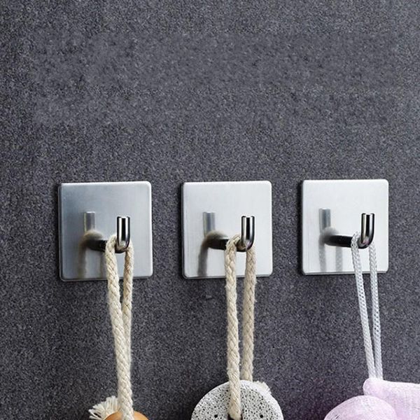 hooks & rails stainless steel storage hook adhesive wall mounted hanger kitchen bath toilet key hanging holder bathroom products
hooks & rails stainless steel storage hook adhesive wall mounted hanger kitchen bath toilet key hanging holder bathroom products