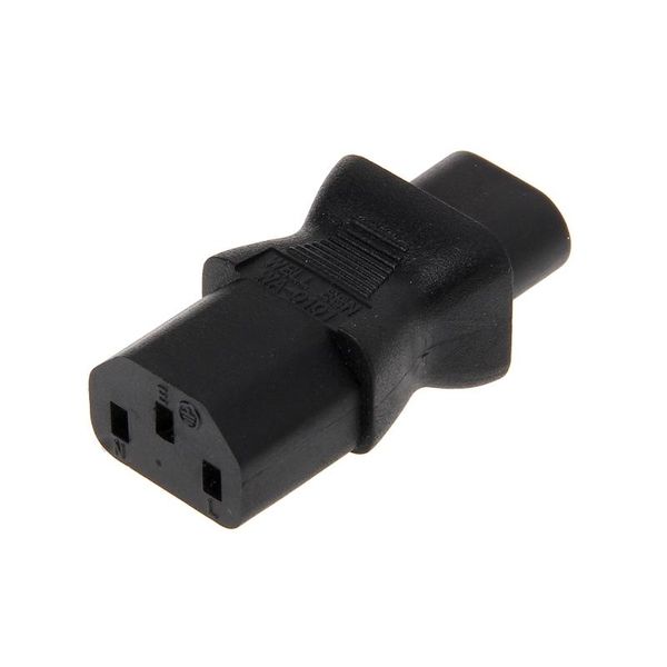 smart power plugs iec 320 c13 3-pin female to c8 2-pin male straight plug converter adapter
smart power plugs iec 320 c13 3-pin female to c8 2-pin male straight plug converter adapter