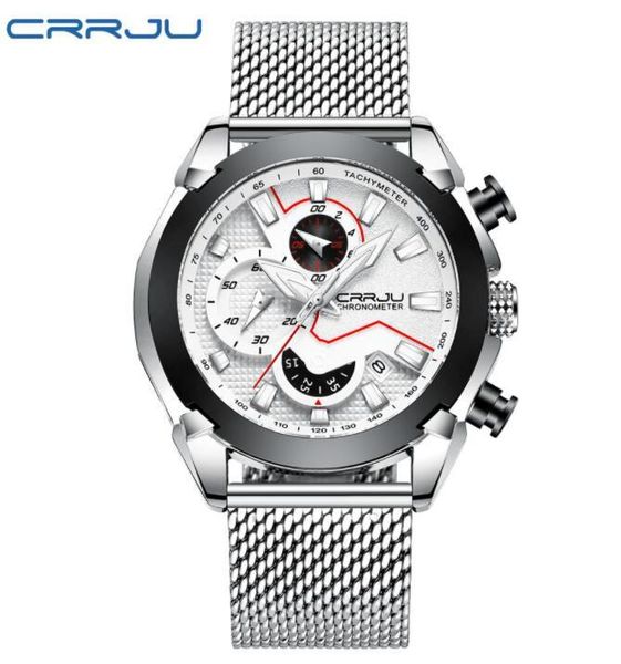 seller crrju men watches fashion military chronograph wristwatch casual 30m waterproof sport quartz watch mens clock relogio masculino, Slivery;brown
seller crrju men watches fashion military chronograph wristwatch casual 30m waterproof sport quartz watch mens clock relogio masculino, Slivery;brown