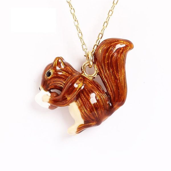 trend cute animal short pendant necklace women's gold-plated water wave chain jewelry clavicle adjustable necklaces, Silver
trend cute animal short pendant necklace women's gold-plated water wave chain jewelry clavicle adjustable necklaces, Silver