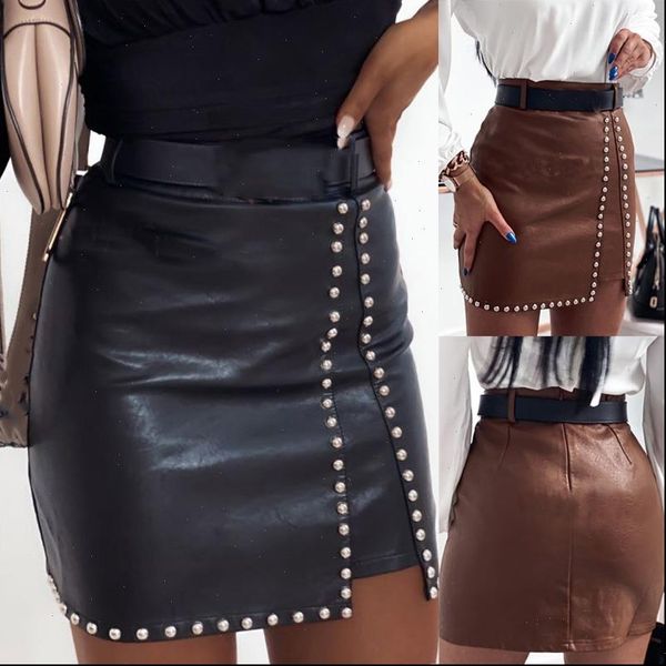 wild leather solid color women skirts fashion high waist with rhinestones decorative mini pencil trendy streetwear, Black
wild leather solid color women skirts fashion high waist with rhinestones decorative mini pencil trendy streetwear, Black
