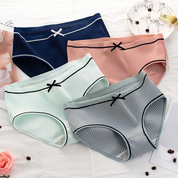 women's panties cotton stripe briefs fashion causal intimates simple women bowknot lingerie breathable underwear female 8ll5, Black;pink
women's panties cotton stripe briefs fashion causal intimates simple women bowknot lingerie breathable underwear female 8ll5, Black;pink