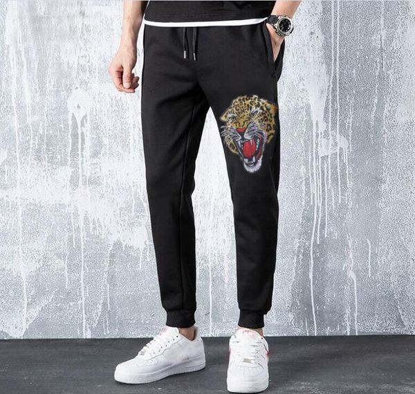 men's pants strass sports sweatpants casual designer male brand selling pants, Black 
men's pants strass sports sweatpants casual designer male brand selling pants, Black