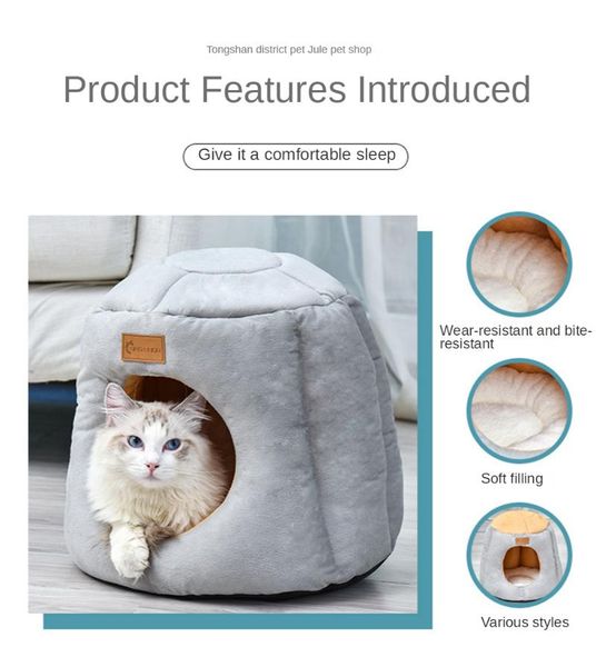 pet nest cat sleeping bag dog bed winter warm semi-enclosed stump-shaped litter thick removable & washable ng beds furniture
pet nest cat sleeping bag dog bed winter warm semi-enclosed stump-shaped litter thick removable & washable ng beds furniture