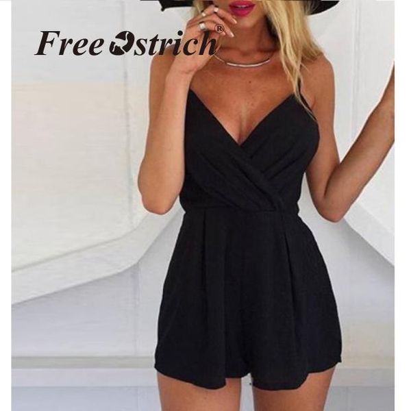 ostrich women summer clothes off shoulder tunic sleeveles playsuit solid casual v-neck short jumpsuit 2021 women's jumpsuits & rompers, Black;white
ostrich women summer clothes off shoulder tunic sleeveles playsuit solid casual v-neck short jumpsuit 2021 women's jumpsuits & rompers, Black;white