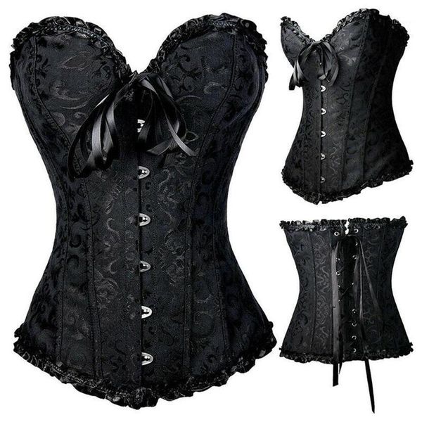 bustiers & corsets women lace up corset bustier plus size xs-6xl boned waist trainer corse overbust slimming clothing, Black;white
bustiers & corsets women lace up corset bustier plus size xs-6xl boned waist trainer corse overbust slimming clothing, Black;white