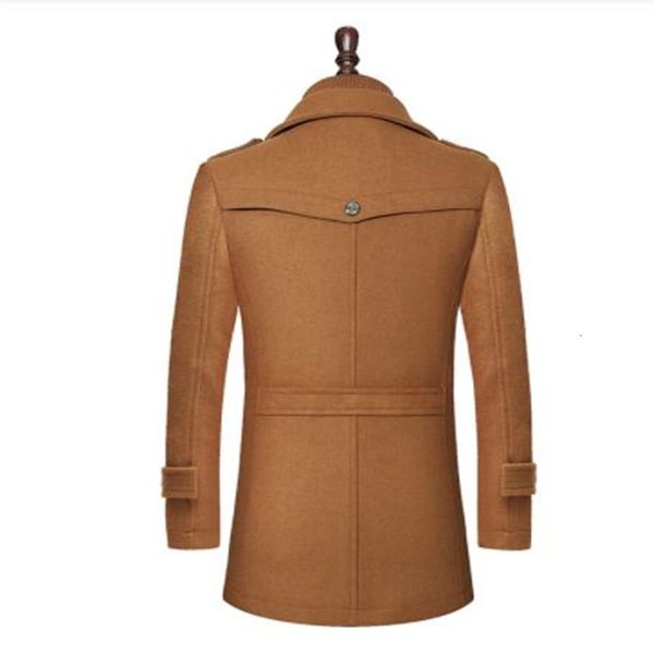 men's wool & blends winter coat slim fit jackets fashion outerwear warm man casual jacket overcoat pea plus size m-xxxl rrqd, Black
men's wool & blends winter coat slim fit jackets fashion outerwear warm man casual jacket overcoat pea plus size m-xxxl rrqd, Black
