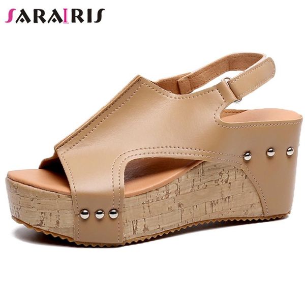 sandals sarairis elegant female casual beach holiday party 2021 high wedge heels summer women platform shoes woman, Black
sandals sarairis elegant female casual beach holiday party 2021 high wedge heels summer women platform shoes woman, Black