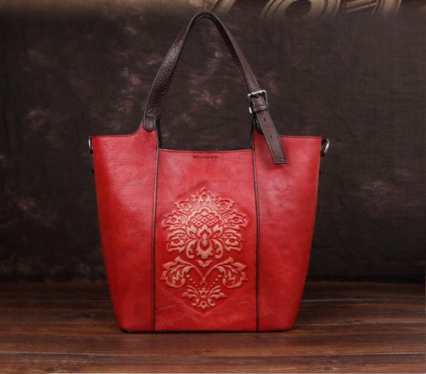 2021 new vintage style luxury handbags women large capacity bucket bag genuine cowhide handmade embossing women's shoulder bags, Blue;pink
2021 new vintage style luxury handbags women large capacity bucket bag genuine cowhide handmade embossing women's shoulder bags, Blue;pink