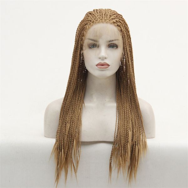 hd box braided synthetic lace front wig mix color simulation human hair lace-frontal braid hairstyle wigs 1994-26, Black;brown
hd box braided synthetic lace front wig mix color simulation human hair lace-frontal braid hairstyle wigs 1994-26, Black;brown