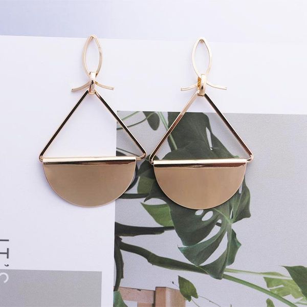 dangle & chandelier statement earrings 2021 geometric round long drop jewelry for women brincos metal earing trendy, Silver
dangle & chandelier statement earrings 2021 geometric round long drop jewelry for women brincos metal earing trendy, Silver