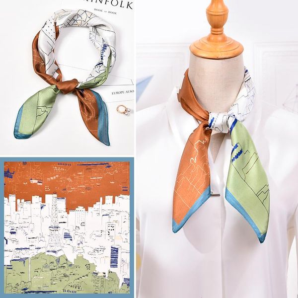 scarves printed 100% real silk square scarf for women 65*65cm wraps bandana hand-scarf kerchief lady's luxury neckerchief, Blue;gray
scarves printed 100% real silk square scarf for women 65*65cm wraps bandana hand-scarf kerchief lady's luxury neckerchief, Blue;gray