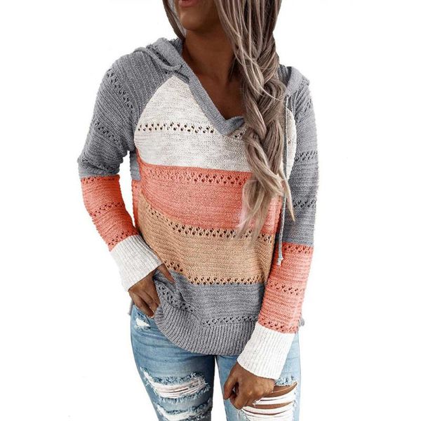 fashion patchwork knitted autumn winter hoodie women casual oversized hoodies long sleeves hooded warm pullovers women's & sweatshirts, Black
fashion patchwork knitted autumn winter hoodie women casual oversized hoodies long sleeves hooded warm pullovers women's & sweatshirts, Black