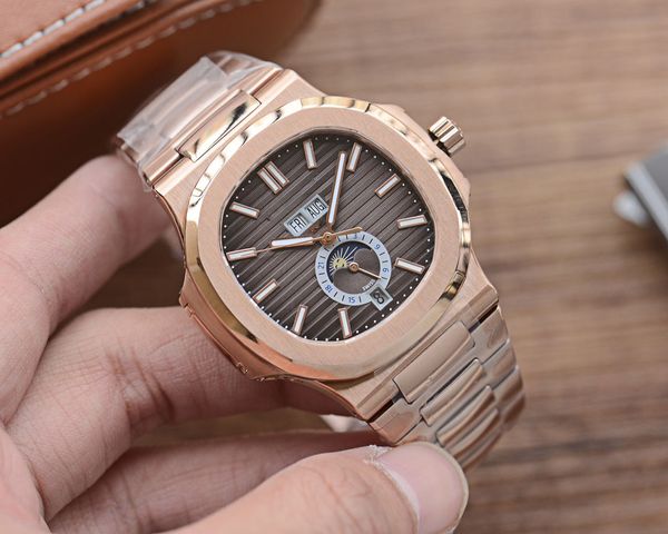 sportiness and elegance series watches super waterproof cal.324 s qa lu 24 h movement month day steel band flexible bending, Slivery;brown
sportiness and elegance series watches super waterproof cal.324 s qa lu 24 h movement month day steel band flexible bending, Slivery;brown