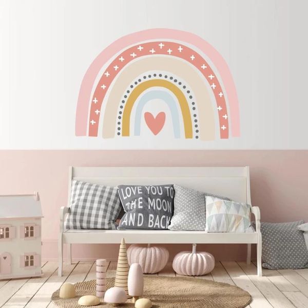 wall stickers 84x55cm pink rainbow paste sticker art fashion bohemian wallpaper girl child bedroom home decoration
wall stickers 84x55cm pink rainbow paste sticker art fashion bohemian wallpaper girl child bedroom home decoration