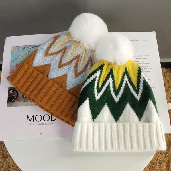 beanie/skull caps faux fur pompom beanie for women girls 2021 red white pink warm soft knit cashmere stripe winter hat, Blue;gray
beanie/skull caps faux fur pompom beanie for women girls 2021 red white pink warm soft knit cashmere stripe winter hat, Blue;gray