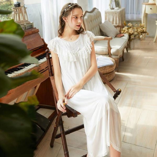 women's sleepwear women loose nightgown long nightdress gown sweet retro homewear summer plus size nighty for ladies, Black;red
women's sleepwear women loose nightgown long nightdress gown sweet retro homewear summer plus size nighty for ladies, Black;red