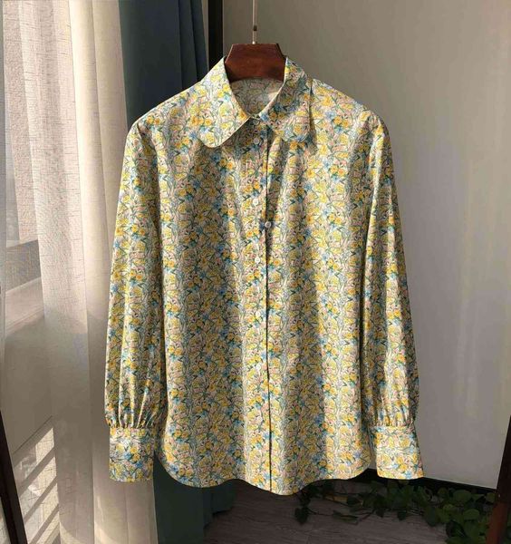 women's suits & blazers suit women cotton floral blouse lady peter pan collar long sleeve single-breasted casual shirt an xmr1, White;black
women's suits & blazers suit women cotton floral blouse lady peter pan collar long sleeve single-breasted casual shirt an xmr1, White;black