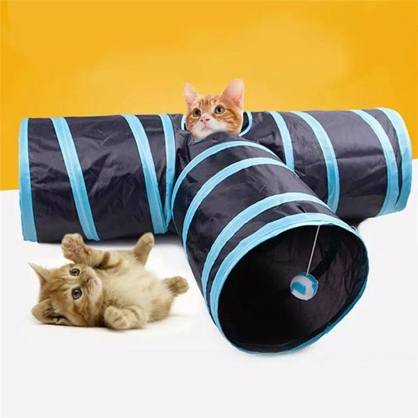 cat toys collapsible pet tunnel toy funny waterproof 3 holes play tubes balls kitten puppy ferrets dog training
cat toys collapsible pet tunnel toy funny waterproof 3 holes play tubes balls kitten puppy ferrets dog training