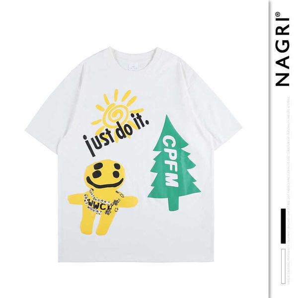 nagri x cpfm men's and women's same cartoon foam printed cotton loose personality short sleeve t-shirt1ws3, White;black
nagri x cpfm men's and women's same cartoon foam printed cotton loose personality short sleeve t-shirt1ws3, White;black
