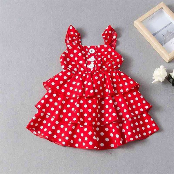 girls summer storm dot print dress middle children's cake princess dress, Red;yellow
girls summer storm dot print dress middle children's cake princess dress, Red;yellow