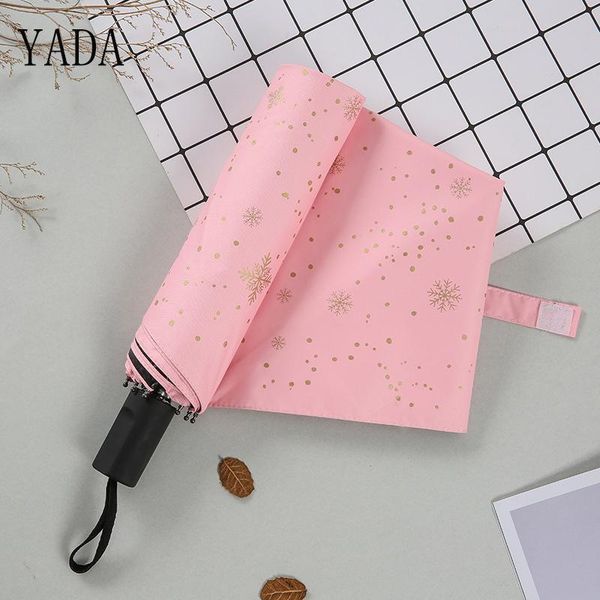 umbrellas yada design winter gold snowflake pattern folding rainy umbrella for women men anti-uv lovely christmas gift yd022
umbrellas yada design winter gold snowflake pattern folding rainy umbrella for women men anti-uv lovely christmas gift yd022