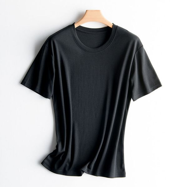 tee summer high-quality -selling leisure breathable short-sleeved women's soft t-shirt, White
tee summer high-quality -selling leisure breathable short-sleeved women's soft t-shirt, White