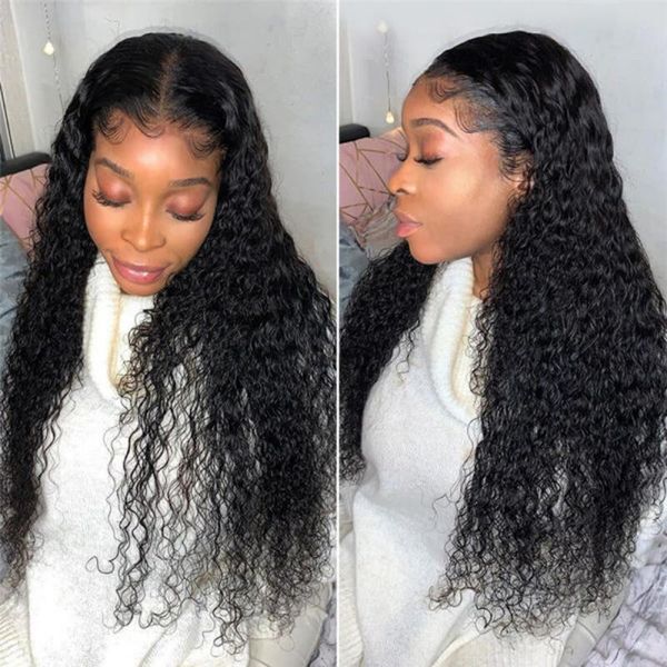 water wave wig 13x4 lace frontal wigs pre plucked glueless remy 180 density brazilian curly front human hair, Black;brown
water wave wig 13x4 lace frontal wigs pre plucked glueless remy 180 density brazilian curly front human hair, Black;brown