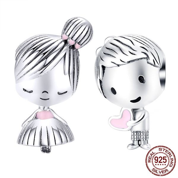 boy and girl beads charm for original silver 925 bracelet genuine 925 sterling silver metal bead valentine gifts
boy and girl beads charm for original silver 925 bracelet genuine 925 sterling silver metal bead valentine gifts