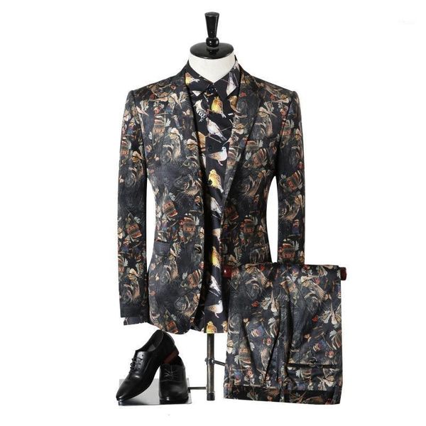 men's suits & blazers 2021 arrivel men suit european and american high-end fashion print two piece suit(jacket pants)1, White;black
men's suits & blazers 2021 arrivel men suit european and american high-end fashion print two piece suit(jacket pants)1, White;black