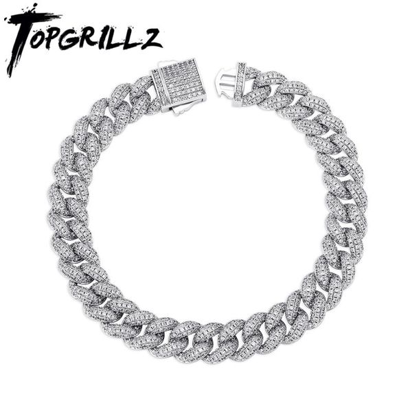 link, chain rillz 10mm spring clasp cuban bracelet iced out cubic zirconia with silver gold color hip hop jewelry, Black
link, chain rillz 10mm spring clasp cuban bracelet iced out cubic zirconia with silver gold color hip hop jewelry, Black