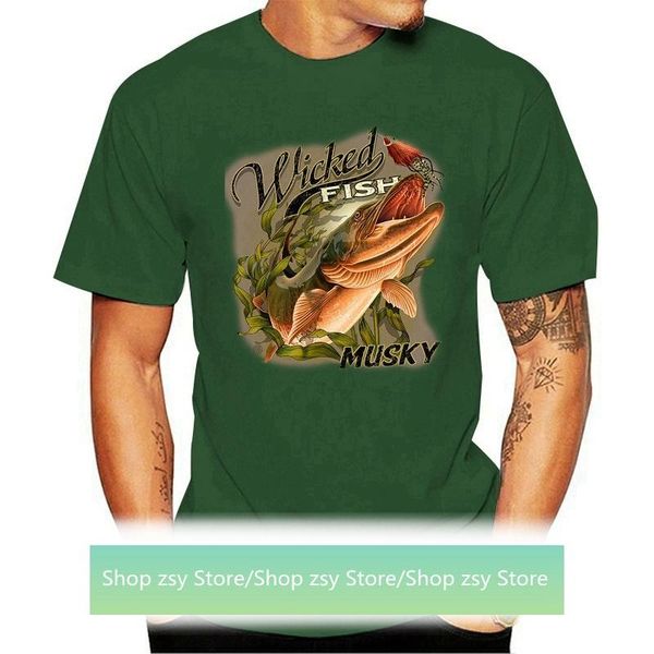 women's t-shirt musky muskie fish fishing hook lure t shirt boating ocean wicked tee s-3xl harajuku fashion classic, White
women's t-shirt musky muskie fish fishing hook lure t shirt boating ocean wicked tee s-3xl harajuku fashion classic, White