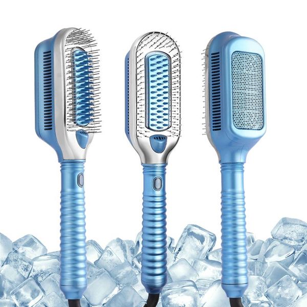 hair brushes dryer household heating and cooling air home appliances high power blue light anion anti-static modeling tools, Silver
hair brushes dryer household heating and cooling air home appliances high power blue light anion anti-static modeling tools, Silver