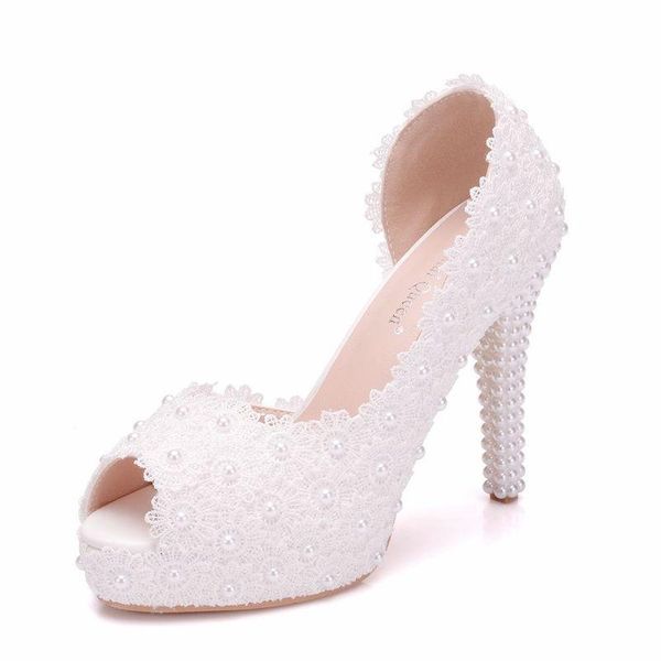 sandals women wedding party lace pu rhinestones slip on 11cm thin high heels peep toe waterproof sandal shoes size 35-42, Black
sandals women wedding party lace pu rhinestones slip on 11cm thin high heels peep toe waterproof sandal shoes size 35-42, Black