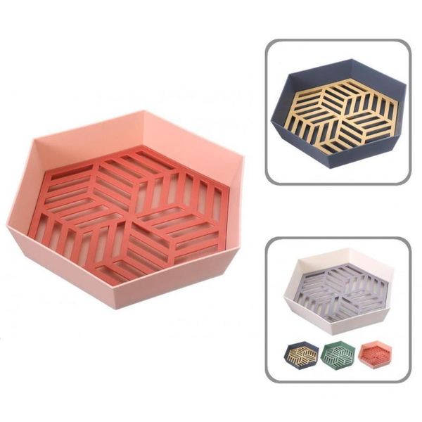 storage bottles & jars useful fruit plate hollow convenient snack tray double geometric simple for daily life box
storage bottles & jars useful fruit plate hollow convenient snack tray double geometric simple for daily life box