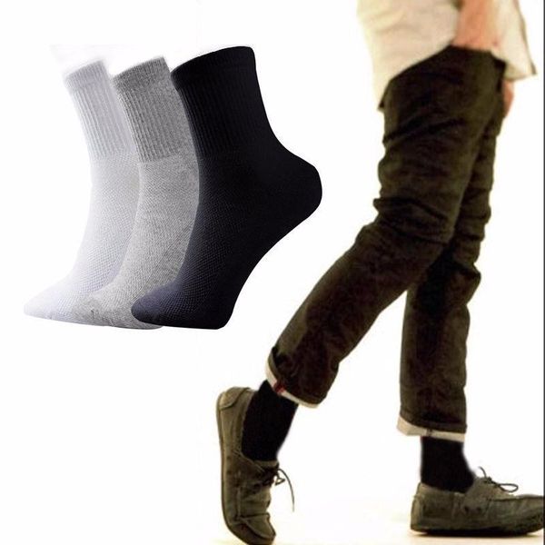 men's socks 10 pairs/lot men pure cotton breathable compression long strong elasticity male sport business casual sock, Black
men's socks 10 pairs/lot men pure cotton breathable compression long strong elasticity male sport business casual sock, Black