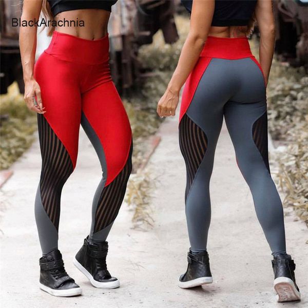 legging women sports broek mesh gym leggings red fitness female high tail yoga patchwork running mujer, Black
legging women sports broek mesh gym leggings red fitness female high tail yoga patchwork running mujer, Black
