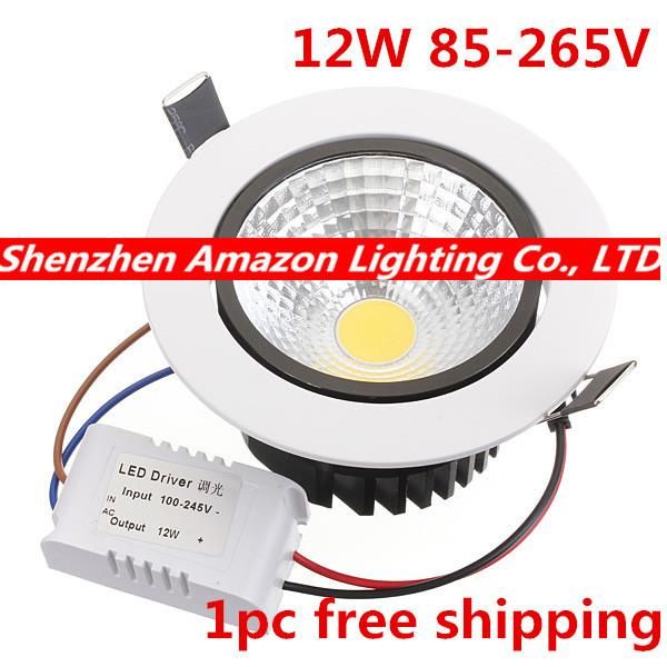 downlights led cob downlight 12w ceiling down light 85-265v warm white/cold white 1pc
downlights led cob downlight 12w ceiling down light 85-265v warm white/cold white 1pc