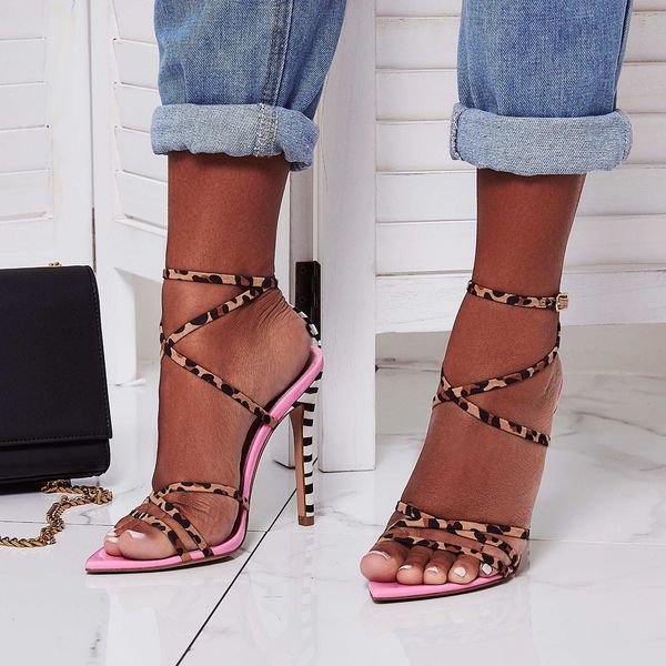 yellow striped leopard printed cross strappy high heels gladiator sandals designer luxury women slides size 35 to 40, Black
yellow striped leopard printed cross strappy high heels gladiator sandals designer luxury women slides size 35 to 40, Black