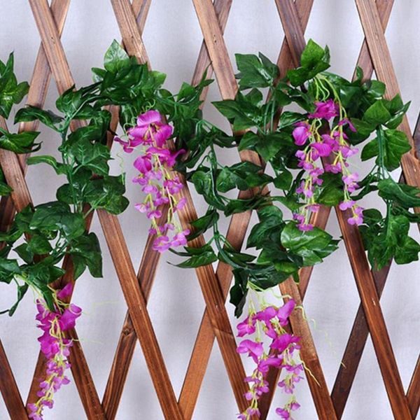 1.8m flower string artificial wisteria vine garland home outdoor wall hanging false trailing foliage decor pl j6n7 decorative flowers & wrea
1.8m flower string artificial wisteria vine garland home outdoor wall hanging false trailing foliage decor pl j6n7 decorative flowers & wrea