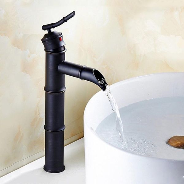 bathroom sink faucets 2021 black brass waterfall faucet vessel tall bamboo water tap retro single hole basin
bathroom sink faucets 2021 black brass waterfall faucet vessel tall bamboo water tap retro single hole basin