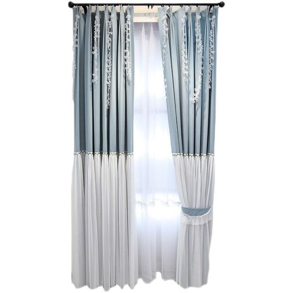 custom fresh korean princess wind warm gray-blue lace curtains living room girl bedroom heart window shade curtain & drapes
custom fresh korean princess wind warm gray-blue lace curtains living room girl bedroom heart window shade curtain & drapes
