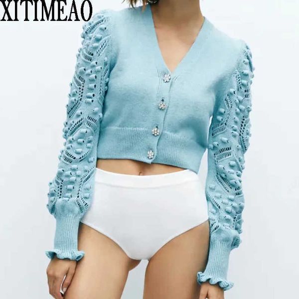za women spring autumn knitted butto decorati loose knit sweater coat retro solid color v neck hollow out cardigan 210602, White
za women spring autumn knitted butto decorati loose knit sweater coat retro solid color v neck hollow out cardigan 210602, White
