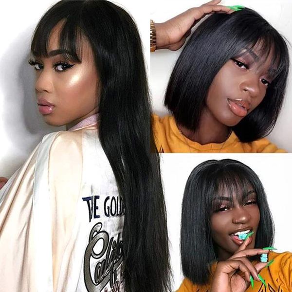 26inch bone straight human hair wig with bangs fake scalp lace wig brazilian human hair wigs for black women non-remy
26inch bone straight human hair wig with bangs fake scalp lace wig brazilian human hair wigs for black women non-remy
