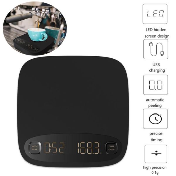 electronic smart led display hand coffee scale usb rechargeable automatic taring timing for espresso coffee home scale kitchen
electronic smart led display hand coffee scale usb rechargeable automatic taring timing for espresso coffee home scale kitchen