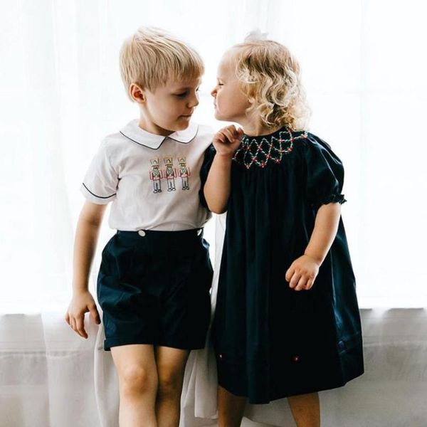 girl's dresses boys girls spanish clothing girl smocked dress toddler shirt pants sets vintage sister brother clothes l744, Red;yellow
girl's dresses boys girls spanish clothing girl smocked dress toddler shirt pants sets vintage sister brother clothes l744, Red;yellow