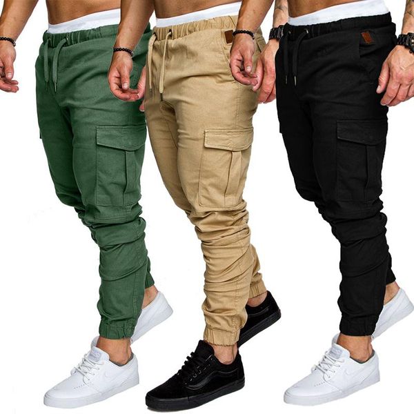 men's pants casual fashion pencil sweatpants solid color side pocket fall spring camouflage style street, Black
men's pants casual fashion pencil sweatpants solid color side pocket fall spring camouflage style street, Black