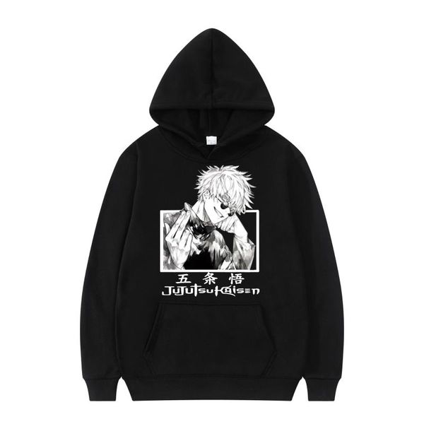 men's hoodies & sweatshirts 2021 style jujutsu kaisen printed oversize clothing long sleeve wears hip- streetwear, Black
men's hoodies & sweatshirts 2021 style jujutsu kaisen printed oversize clothing long sleeve wears hip- streetwear, Black