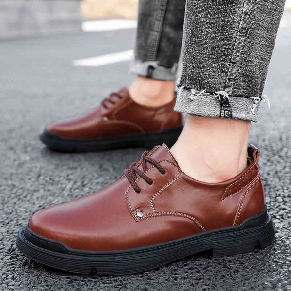 dress shoes oxford men outdoor genuine leather work man sneakers mens anti-slip cow leather retro bottom lace up martin eqz8, Black
dress shoes oxford men outdoor genuine leather work man sneakers mens anti-slip cow leather retro bottom lace up martin eqz8, Black