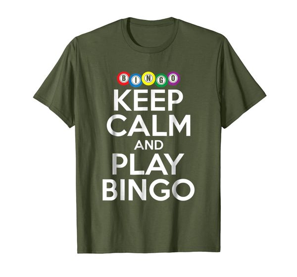 Keep Calm And Play Bingo Funny Lucky Player Cool T-Shirt, Mainly pictures 
Keep Calm And Play Bingo Funny Lucky Player Cool T-Shirt, Mainly pictures